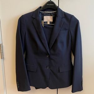Banana Republic navy two piece suit